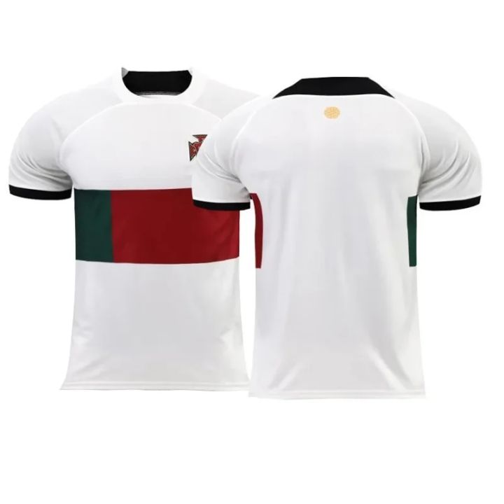2023/24 New Football Jersey Top Portugal Away No. 7 Ronaldo Breathable Summer Soccer Jersey Men's round neck 3D printing