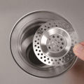 1/4Pcs Kitchen Sink Filter Stainless Steel Mesh Sink Strainer Filter Bathroom Sink Strainer Drain Hole Filter Trap Waste Screen. 