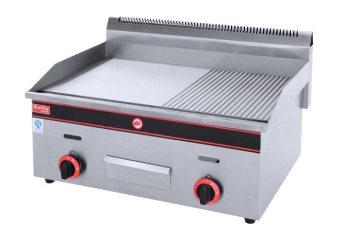 Commercial Half Grooved Gas Griddle Plate