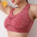 Breathable Sports Bra Comfortable Supportive Wireless Sports Bra for Yoga Jogging Women's Favorite. 