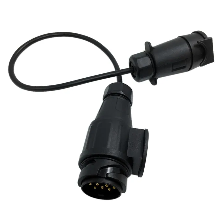 Tirol%2012V%207%20To%2013%20Pin%20Trailer%20with%20Cable%20Adapter%20Wiring%20Connector%20Towbar%20Plug%20&%20Socket%20-%20Image%204