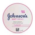 Johnsons 24 Hour Moisture Soft Cream -  200ml ( Prevent Dryness ) #BFC. 