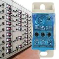 ​​DIN Rail Mounted Terminal Block Distribution Container Power Junction Box Wire Connector Distribution Boxes Electrical Terminals for High-voltage Cabinets Branch Connection Box​​ AC/DC High Voltage Connector. 