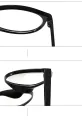 Stylish Eye Wear for Men and Women Quality Filter clear lens Not Computer Glasses Not Blue Light Filter Glasses UV protection Not computer Glasses Not Cooling Glasses Frame For Men & Women reading glasses. 