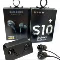 AKG Stereo In-Ear Headset for Samsung Galaxy S10, S10 Plus, S9, S9 Plus, S9 Duos, S9 Duos+, S8, S8 Plus, S8 Active, S7, S7 Edge, S6, S6 Edge, A8 2018, A8 Plus, Note 8 - Black (Black). 
