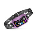 Colour Screen Intelligent Dog Trainer Bark Collar Waterproof IP67 Rechargeable with Beep, Vibration, Beep+Vibration Modes 8 Adjustable Sensitivity Training Shock Collar. 