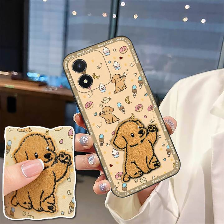 Waterproof%20Protective%20Phone%20Case%20For%20Honor%20X5%20Cute%20Cartoon%20Phone%20Pouch%20Dirt-resistant%20Embroidery%20Anti-dust%203D%20Silicone%20-%20Image%203