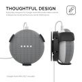(New) For Google Home Mini AhaStyle PT62 Wall Bracket Smart Speaker Bracket Black For Amazon Echo Dot 3 White. 