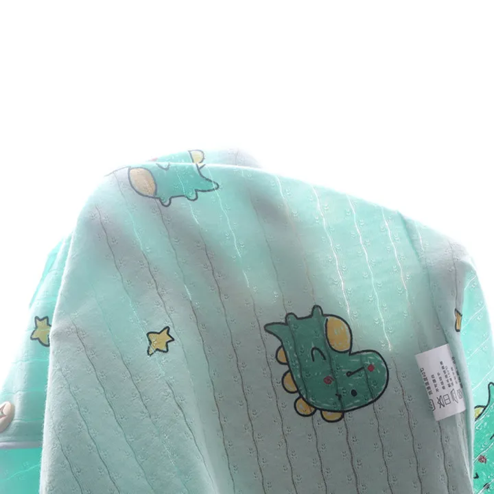 Yfashion%202pcs%20Children%20Air-conditioning%20Homewear%20Set%20Cartoon%20Printing%20Short%20Sleeves%20Tops%20Shorts%20Pajamas%20Suit%20For%20Boys%20Cotton%20Girls%20-%20Image%203