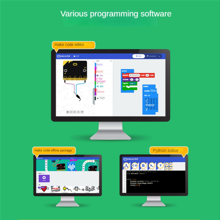 1%20Piece%20Bbc%20Microbit%20V2.0%20Motherboard%20an%20Introduction%20to%20Graphical%20Programming%20in%20Python%20PCB%20V2.0%20Motherboard%20for%20Primary%20and%20Secondary%20Schools%20-%20Image%203