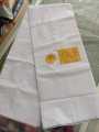 Plain White Sarong For Men. 