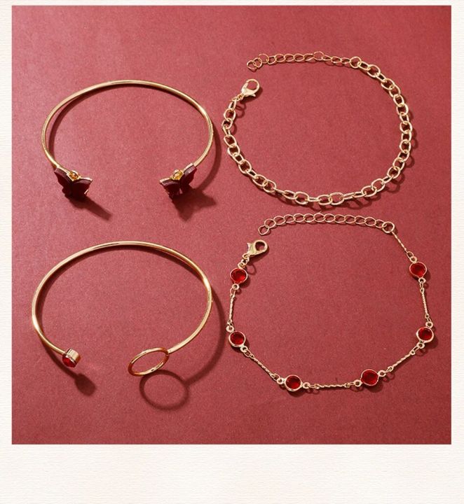 %E3%80%90no%20box%E3%80%91%205pcs%20Set%20Women/Girls%20Red%20Color%20Watches%20Ladies%20Fashion%20Butterfly%20Watch%20New%20Simple%20Casual%20Womens%20Analog%20Wrist%20Watch%20Bracelet%20Gift%E3%80%90no%20box%E3%80%91%20-%20Image%206