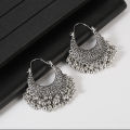 【ThinkWay】Retro Bohemian Style Tassel Indian Earrings For Women Orecchini Jewelry Gypsy Ladies Jhumka Earrings Anniversary. 