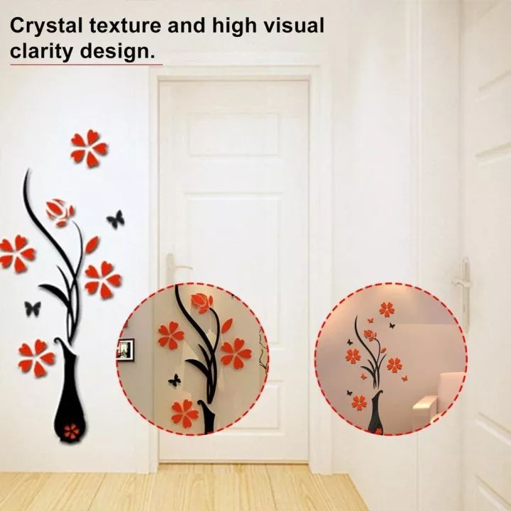 3D%20Removable%20Art%20Vase%20Plum%20Acrylic%20Crystal%20Stereo%20Wall%20Stickers%20Home%20DIY%20Decoration%20-%20Image%205