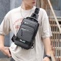 IELGY Korean style outdoor casual waterproof simple backpack men. 