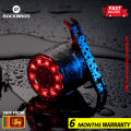 ROCKBROS Q1 Bicycle Tail Light Rear Bicycle Light Rechargeable cycle light Colorful Rear Light Waterproof Bike Taillight bicycle accessories. 