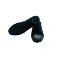 Oleema Black Canvas Shoes with Laces - Size 39/40/41/42/43/44/45. 