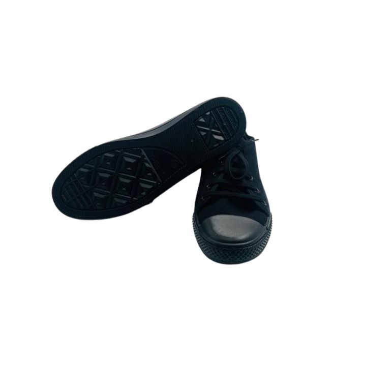 Oleema%20Black%20Canvas%20Shoes%20with%20Laces%20-%20Size%2039/40/41/42/43/44/45%20-%20Image%202