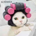 Pet Hat Pet Hat Fastener Tape Design Adorable Cat Dog Headgear Soft Comfortable Lightweight Party Supply Fastener Tape Design Pet Hat. 