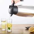 Home Zania 2.0L Stainless Steel Vacuum Flask Hot Water Coffee Jug Thermos Kettle European Style. 