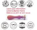 Image Retro Custom Logo Wedding Seal Wax Personalized Customize Custom Wax Stamp Invitation Antique Stamp Sealing Sealing Stamp(Iga_With Handle). 