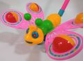Baby Toddler Walking Push Cart Toy Plastic / Butterfly Trolley Toy / Rattles for Kids. 