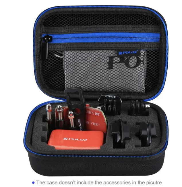 Waterproof Storage Box For Gopro Hero 12 11 10 9 8 7 6 5 4 3+ 3 Action Cameras