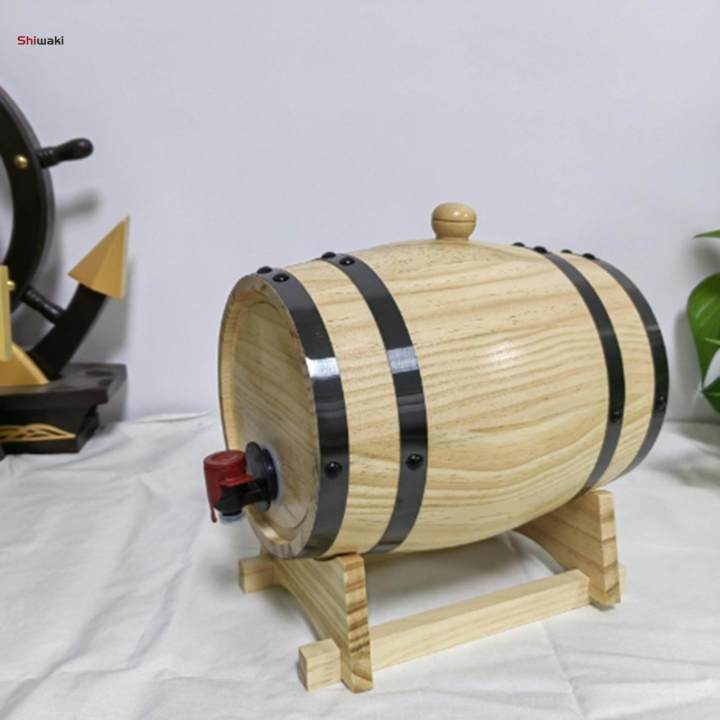 1L/1.5L/3L%20Wood%20Barrel%20Brew%20Large%20Capacity%20Keg,%20Oak%20Aging%20Barrel,%20-%20Image%203