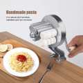 25cm Manual Pasta Maker Kitchen Tool - Roller Cutter Noodle Press Machine Alloy. 
