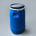 Empty HDPE plastic Blue Drum 30 Litres. 