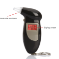 Breathalyzer Alcohol Tester, Portable Mounted Blow Type Alcohol Detector, Alcohol Tester with Digital LCD Display Easy Install Easy to Use. 