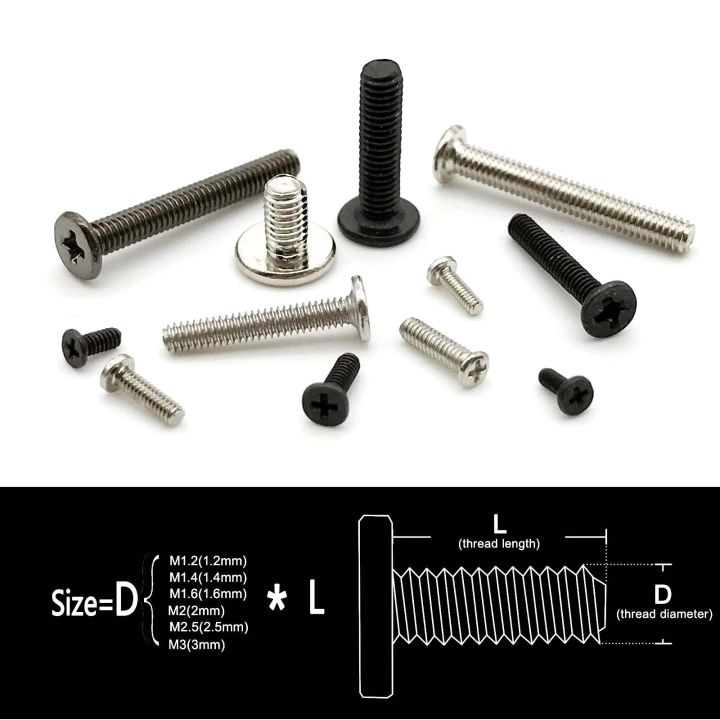 ENTAOER DIN84 Messing Sleufkopschroeven – M1.2 Tot M8, 3-50 Stuks – Voor Precision En Modelbouw