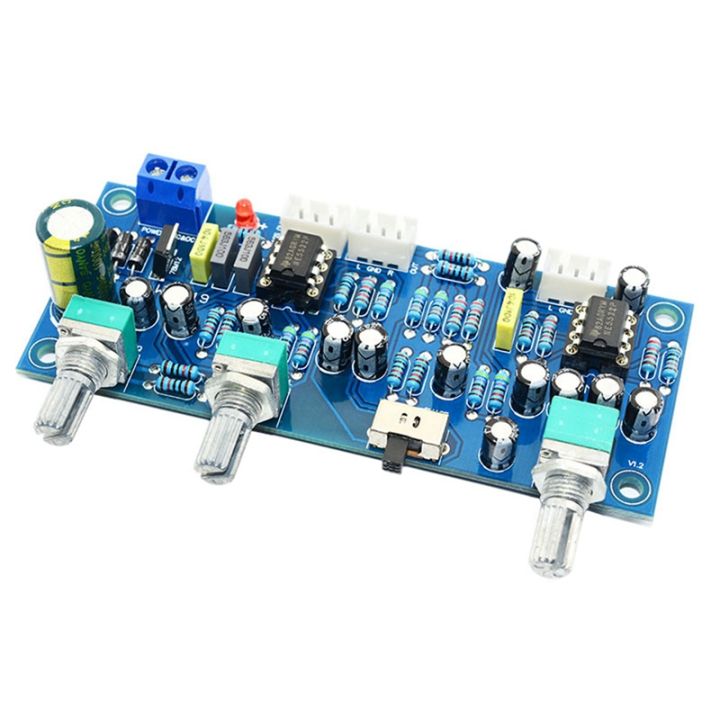 2X%202.1%20Channel%20Subwoofer%20Preamp%20Board%20Low%20Pass%20Filter%20Pre-Amp%20Amplifier%20Board%20Ne5532%20Low%20Pass%20Filter%20Bass%20Preamplifier%20-%20Image%203