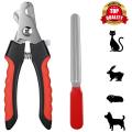Dog Nail Cutter, Pet Nail Clipper,Claw & Nails Clippers Grinder Trimmer for Small, Medium, Large Dogs. 