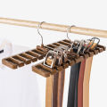 10 Slot Tie Belt Hanger Wardrobe Belt Rotating Organizer Rack Multifuctional Scarf Hanger Home Closet Storage Holder. 