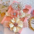 3Pcs Baby Headbands For Girls Lace Flower Princess Elastic Kids Girl Hairband Headband Bows Infant Turban Baby Hair Accessories. 