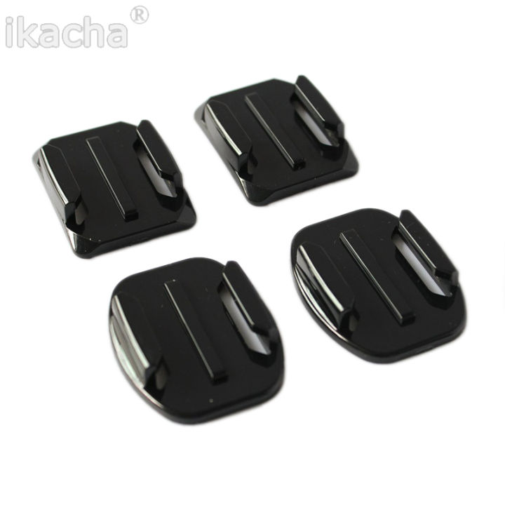 %E3%80%90VogueVenture%E3%80%912pcs%20Flat+2pcs%20Curved%20Adhesive%20Sticky%20Mount%20Set%20Sticker%20For%20Gopro%20Hero%207%20Camera%20Sport%20Dv%20SJ4000%20-%20Image%205