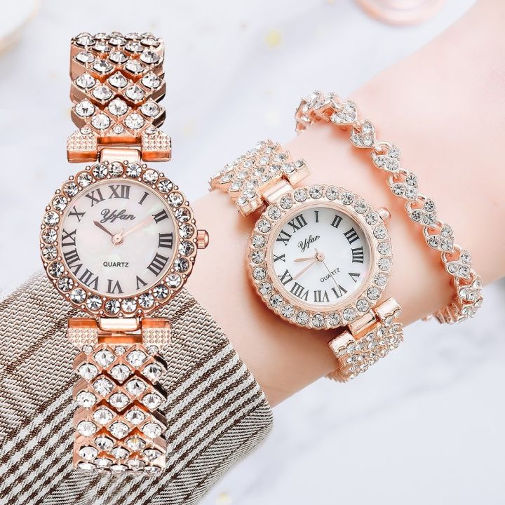 Fopul%20Mall%202pcs%20Fashion%20Women%20Watches%20And%20Bracelet%20Ladies%20Diamond%20Quartz%20Watch%20For%20Female%20Girl's%20-%20Image%203