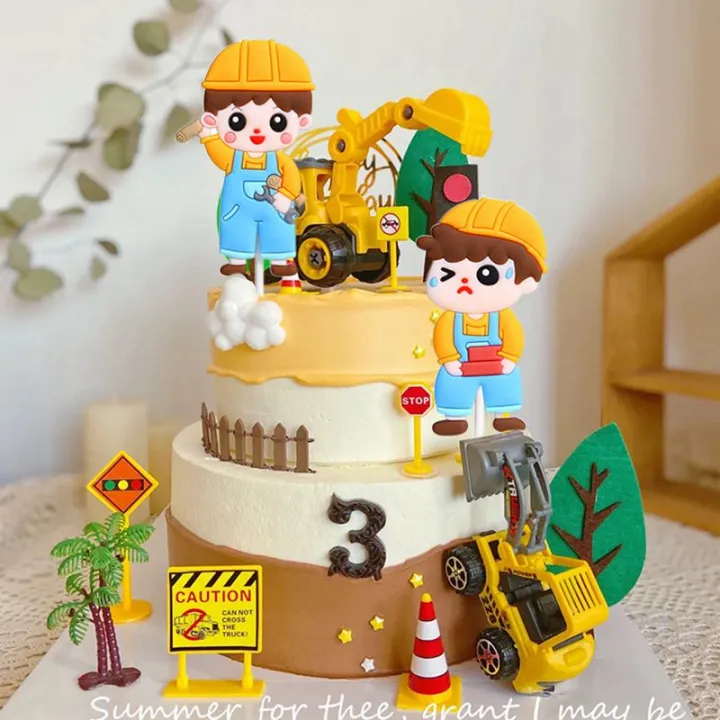 Crane%20Tractor%20Construction%20Birthday%20Cake%20Decor%20Cake%20Per%20Cars%20Party%20Construction%20Party%20One%20Year%20Birthday%20Boy%201st%20Baby%20Shower%20-%20Image%205