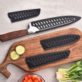 Kitchen Knife Sheath Black Plastic Knife Covers Knife Blade Protector Cover Edge Guards Case Boning Fruit Bread Chef Knife Tool. 