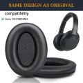 Professional WH1000XM3 Ear Pads Cushions Replacement - Earpads Compatible with Sony WH-1000XM3 Over-Ear Headphones with Soft Pro. 