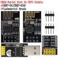 ESP01 Programmer Adapter UART GPIO0 ESP-01 Adaptater ESP8266 CH340G USB to ESP8266 Serial Wireless Developent Board Module. 