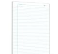(CUT PAPER 5015 =) Richard Rough Ruled Paper  - Single Rule =100 Sheets. 