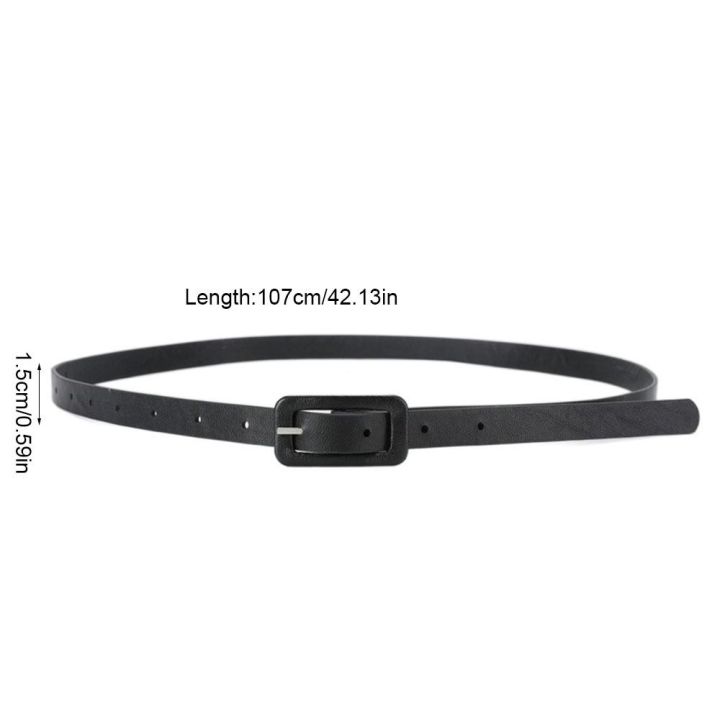 Fashion%20Metal%20Buckle%20PU%20Belt%20Slim%20Side%20Thin%20Waist%20Belt%20All-match%20Dress%20Belt%20Candy%20Color%20Waistband%20Ladies/Girls%20-%20Image%202