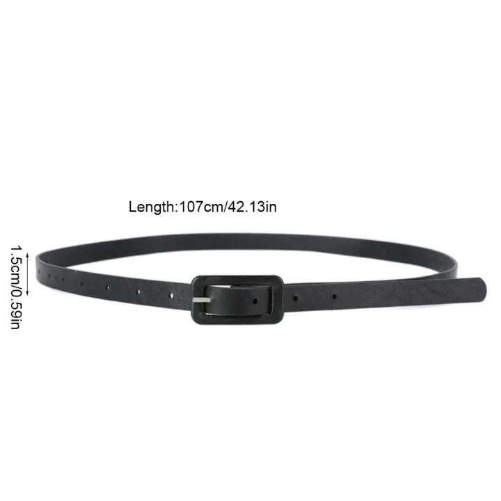 Fashion%20Metal%20Buckle%20PU%20Belt%20Slim%20Side%20Thin%20Waist%20Belt%20All-match%20Dress%20Belt%20Candy%20Color%20Waistband%20Ladies/Girls%20-%20Image%202