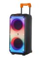 NDR 1097 Bluetooth karoke Speaker party box 2 Year Warranty with Wireless  MIC, Remote control BLUETOOTH, USB, SD, FM , AUX , MIC INPUT RECHARGEABLE BATTARY Dual 8 INCH WOOFER SIZE  24*11INCH  Bluetooth Karaoke Speaker. 
