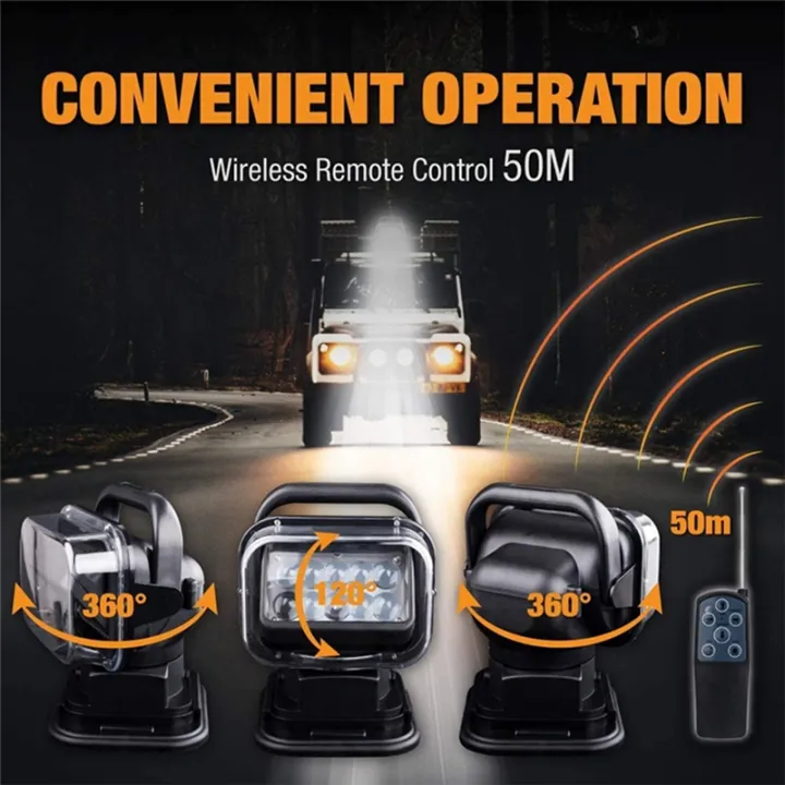 Boat%20Spotlight%2050W%20Remote%20Control%20Spot%20Light%20with%20Remote%20Control%20Magnetic%20Spotlight%20for%20Truck%20UTV%20SUV%20Marine%20Boat%20Car%20-%20Image%205