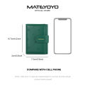 MATEYOYO Women's Wallet Imprint Wallet Simple Fashion Purse Large Capacity Money Bag Embossing Female Short Wallet Ladies Money Bag Chic Card Holder. 