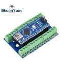 NANO V3.0 Controller Terminal Adapter Expansion Board NANO IO Shield Simple Extension Plate For Arduino AVR ATMEGA328P. 