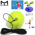Tennis Rebounder, 3 Trainer Balls with String + Trainer Solo Practice Equipment, Ball Machine Portable Self Training Tool. 